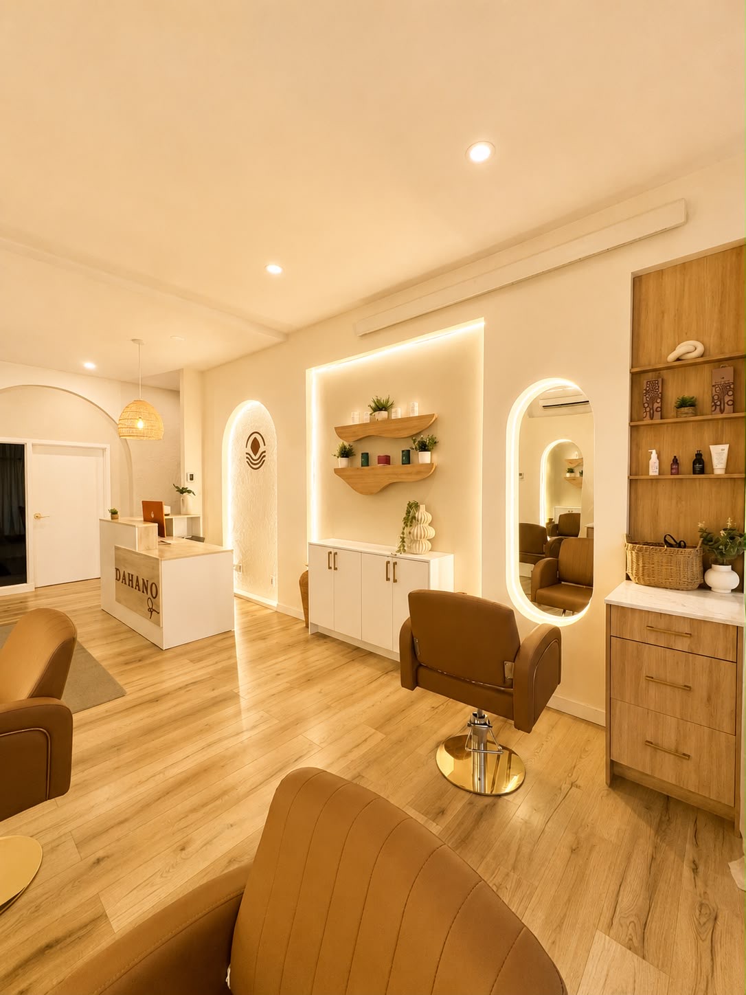 Salle de soins head spa DAHANO