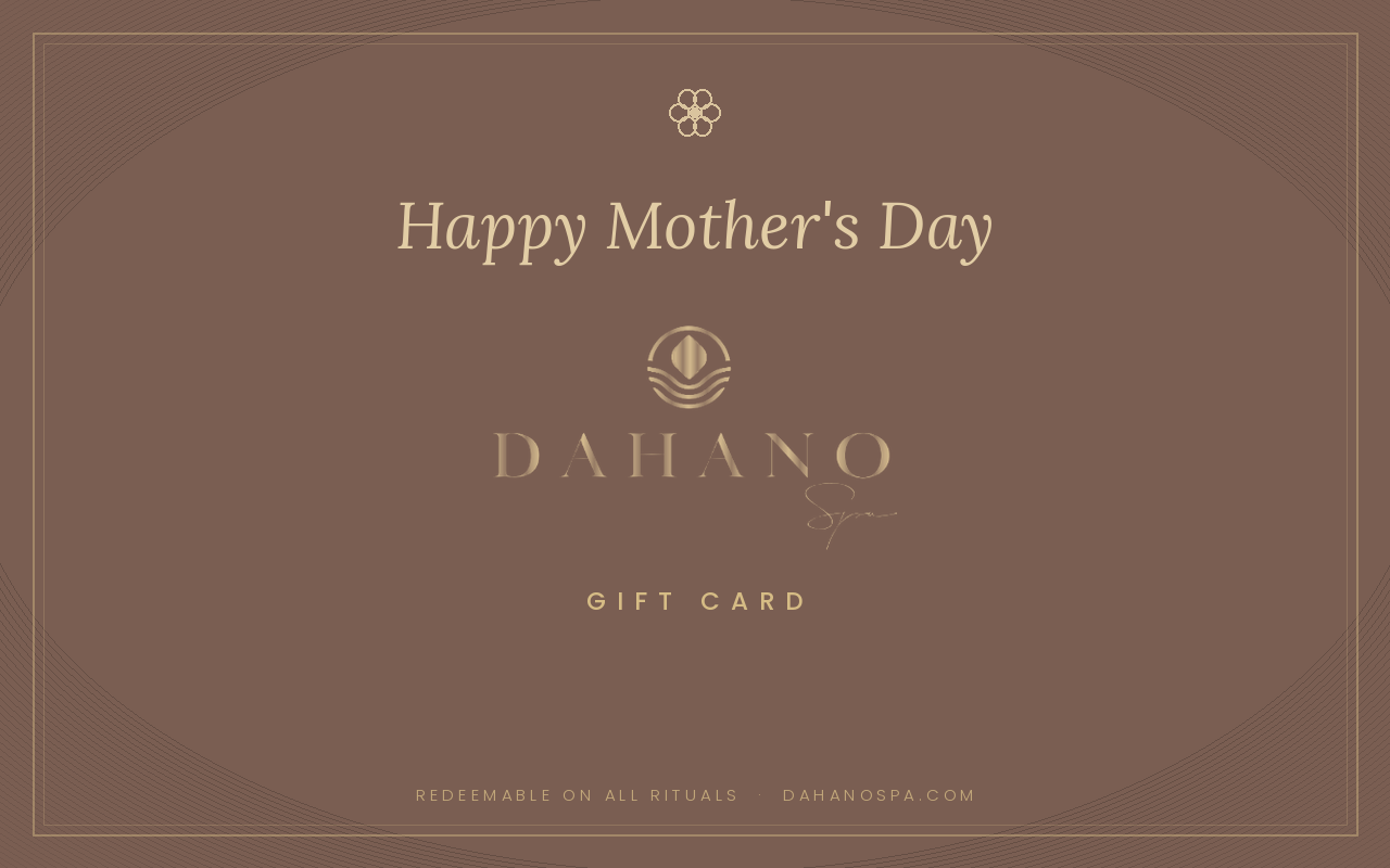 DAHANO gift card, Happy Mother's Day