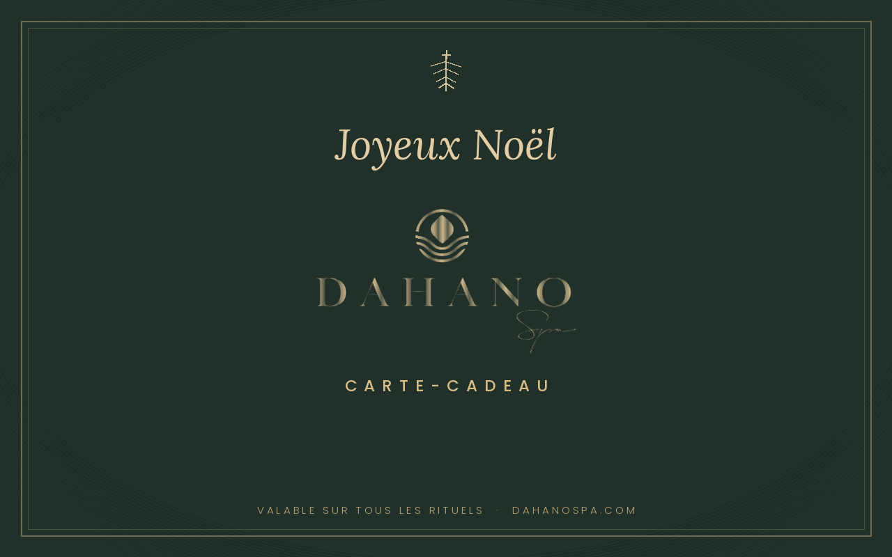 Carte-cadeau DAHANO, Joyeux Noël