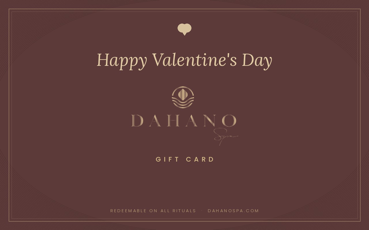 DAHANO gift card, Happy Valentine's Day