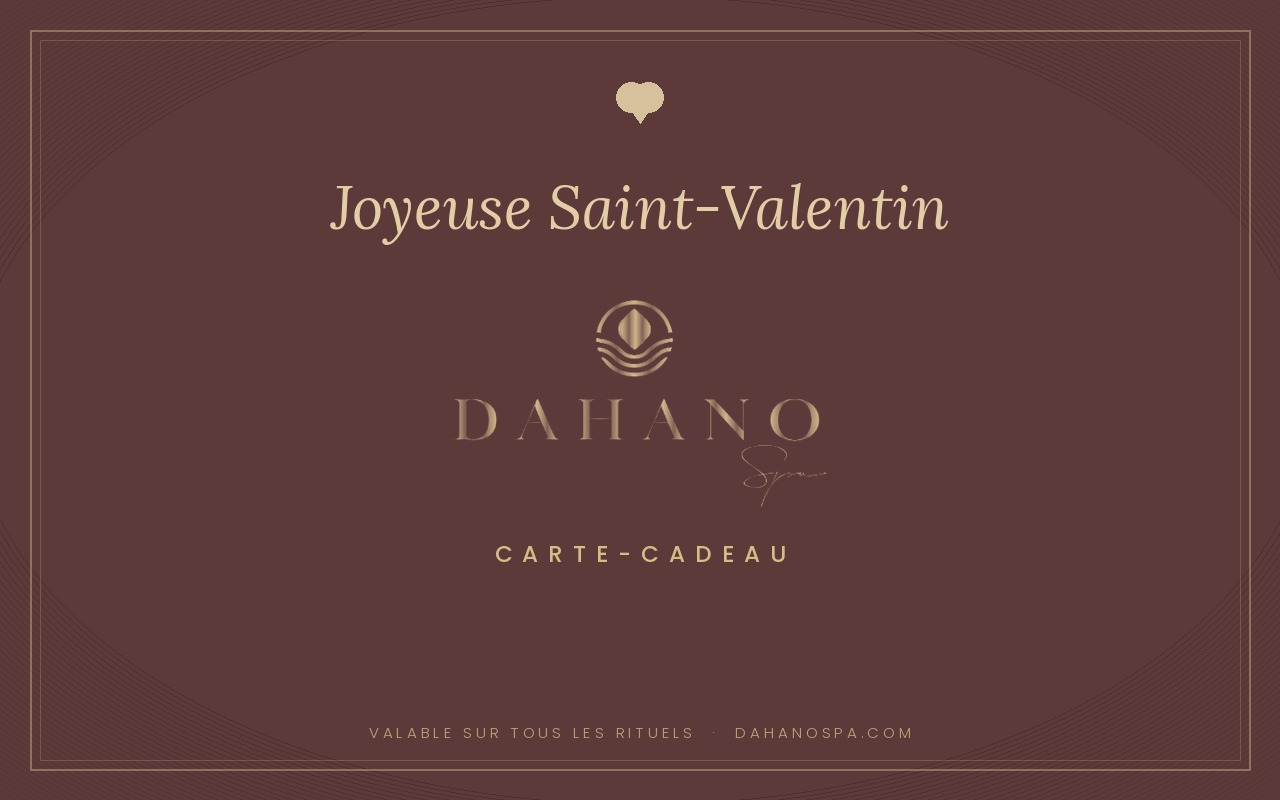 Carte-cadeau DAHANO, Joyeuse Saint-Valentin